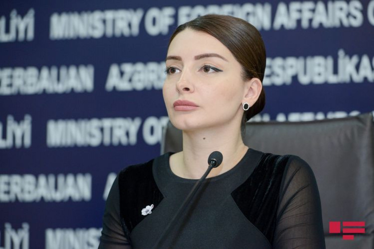 Leyla Abdullayeva,  Head of the Press Service Department of the Ministry of Foreign Affairs of the Republic of Azerbaijan