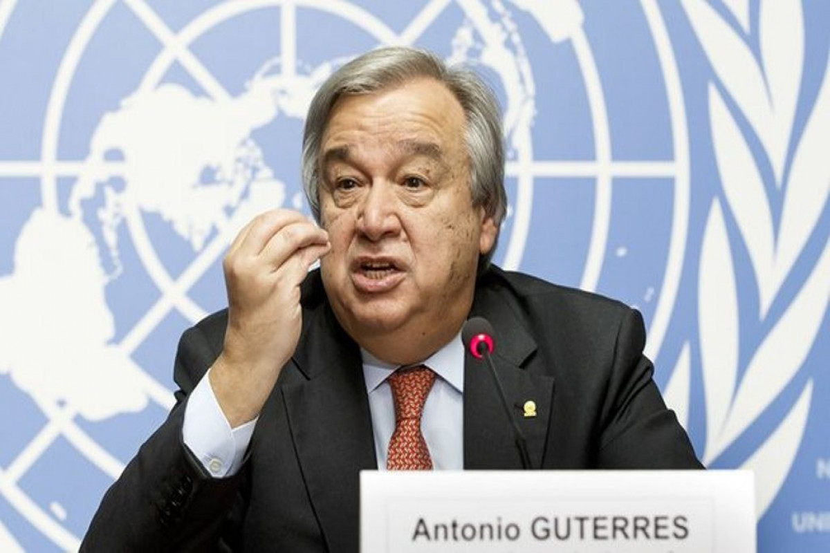UN chief Antonio Guterres