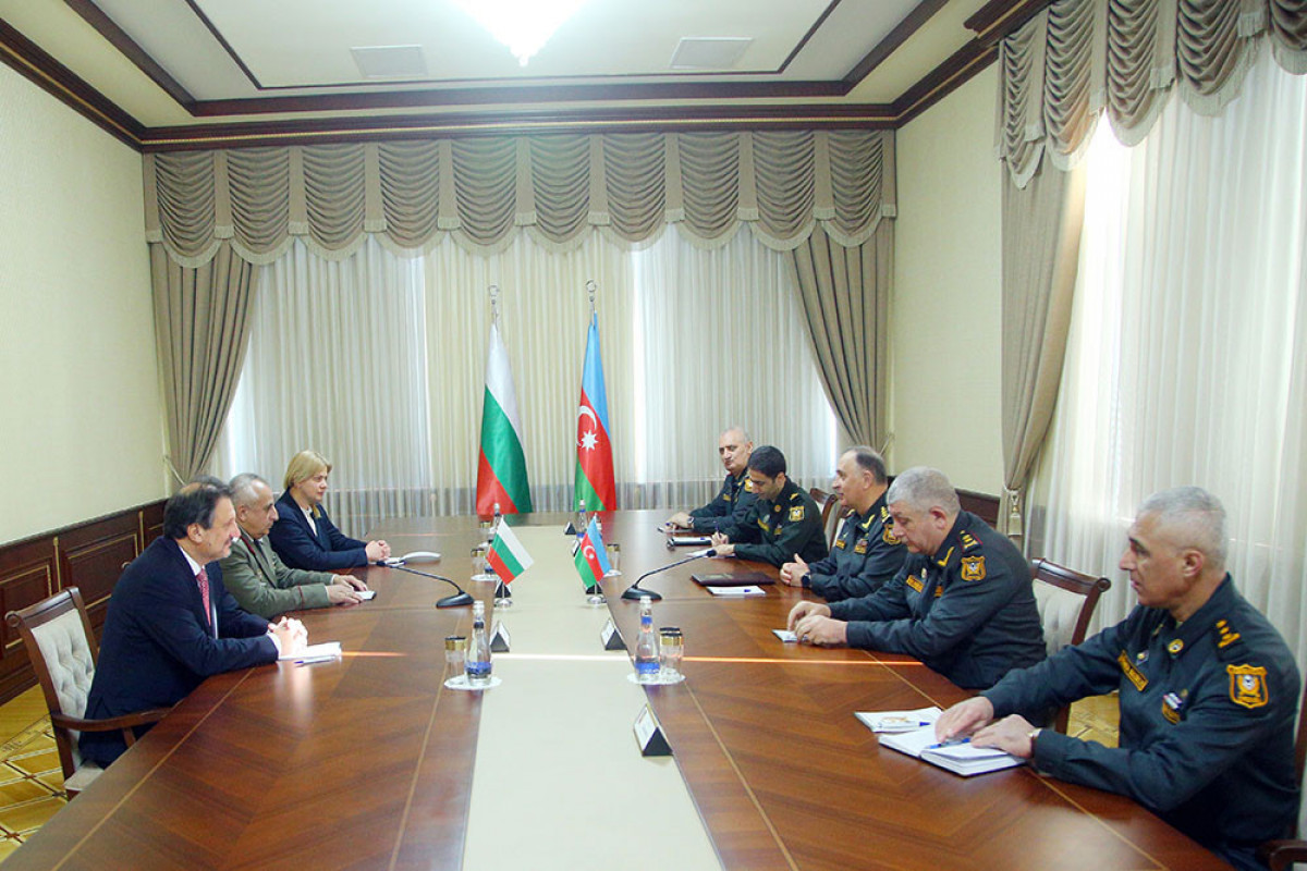 Chief of the General Staff of the Azerbaijan Army met with the Bulgarian delegation