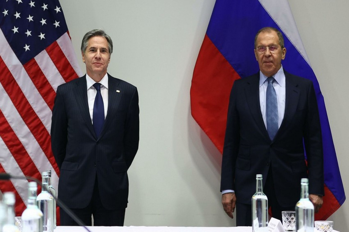The US Secretary of State Antony J. Blinken and  Russian Foreign Minister Sergey Lavrov