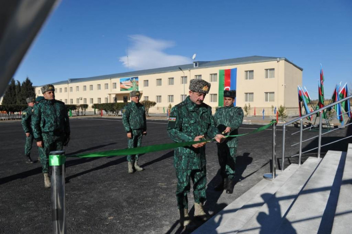 New headquarters building of SBS "Gubadli" special border division commissioned-VIDEO 