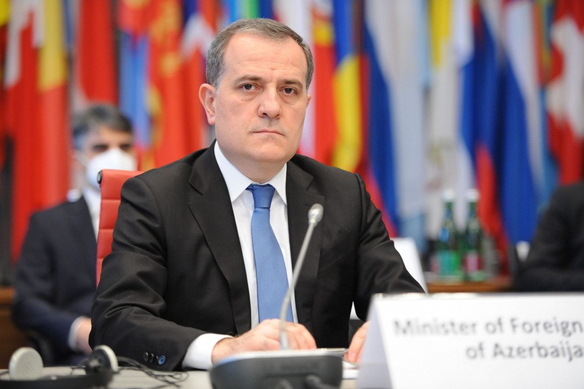 Azerbaijan's Minister of Foreign Affairs Jeyhun Bayramov
