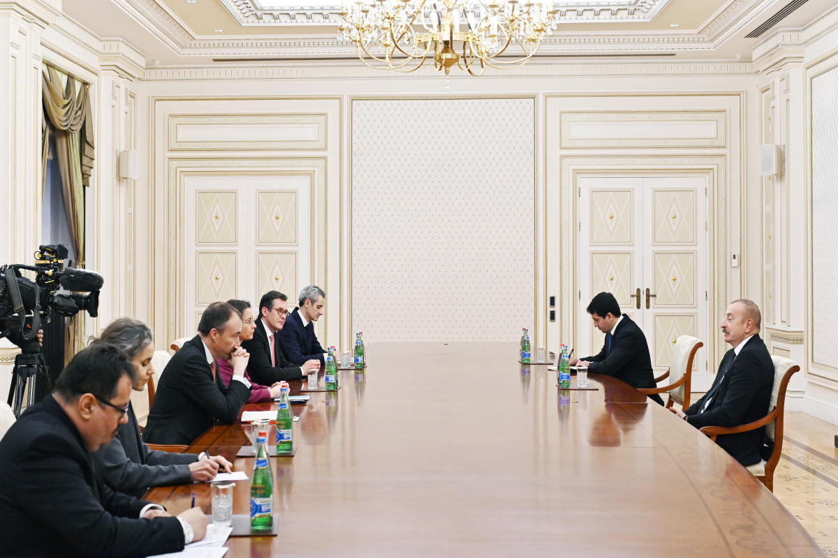 Azerbaijani President received adviser to French President's Cabinet and a special envoy of EU
