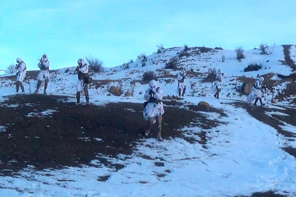Training exercises were held in the commando military unit in Azerbaijan-VIDEO 