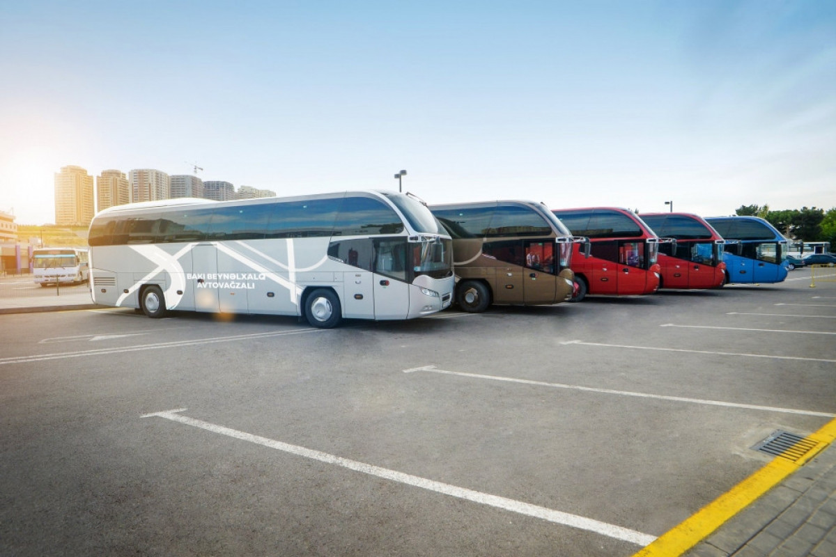 First passenger bus departs for Shusha and Agdam
