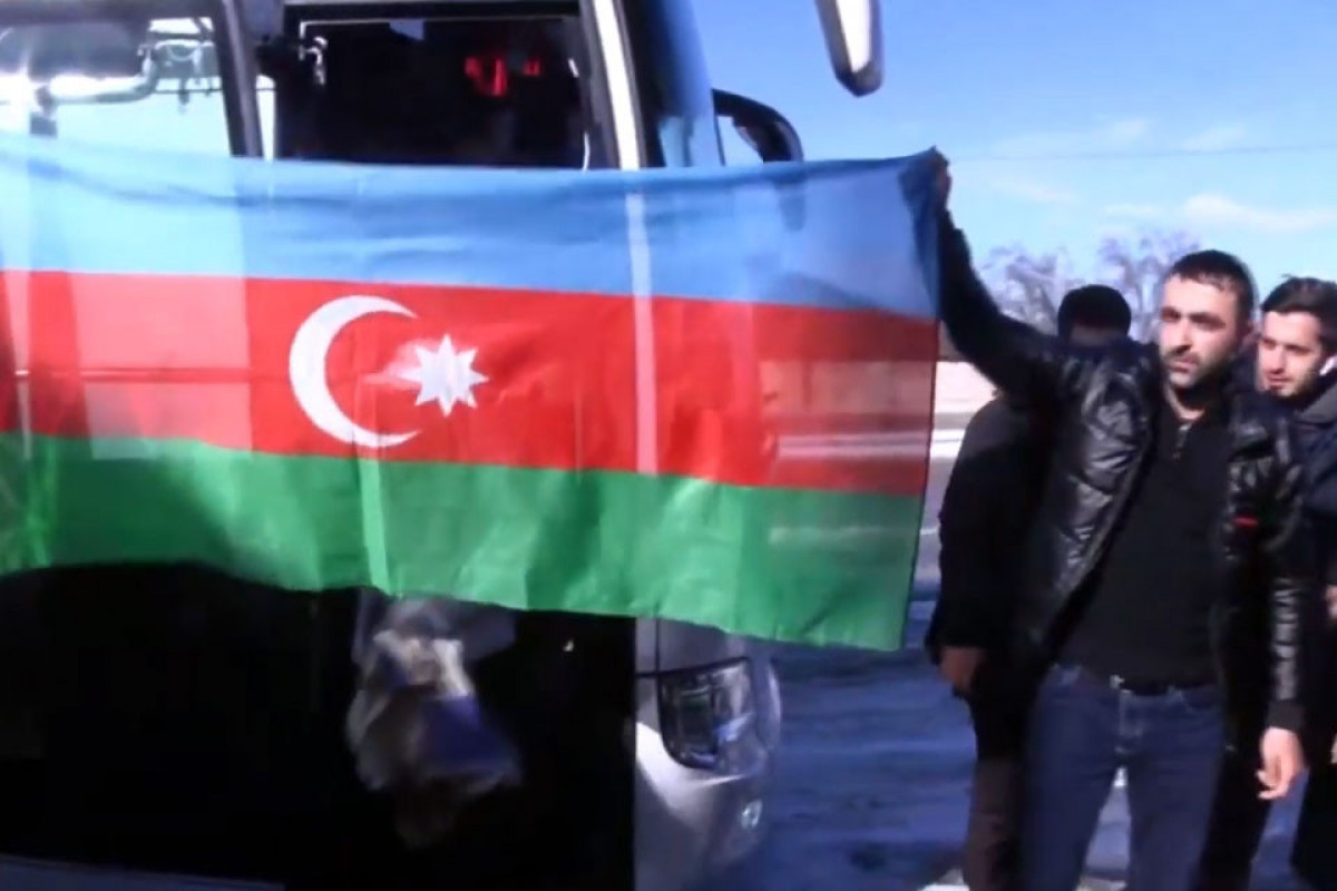 First passenger buses departing from Baku arrive in Agdam and Shusha-PHOTO 