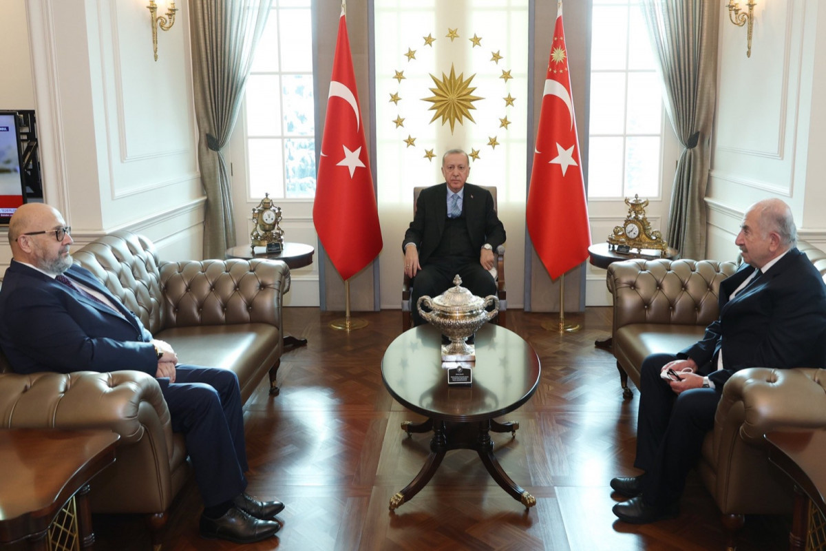 Erdogan received Chairman of Armenian Foundations Union