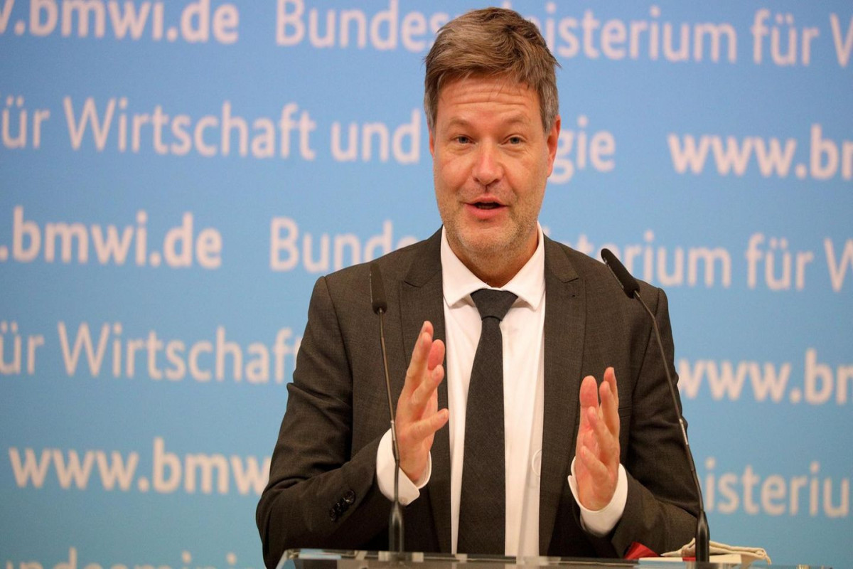 German Economy Minister and Vice Chancellor Robert Habeck