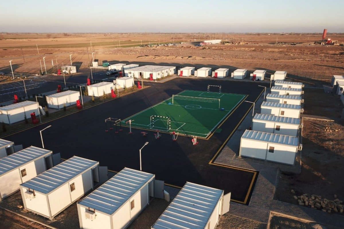 New mobile field camp established in Aghdam for ANAMA's mine detectors