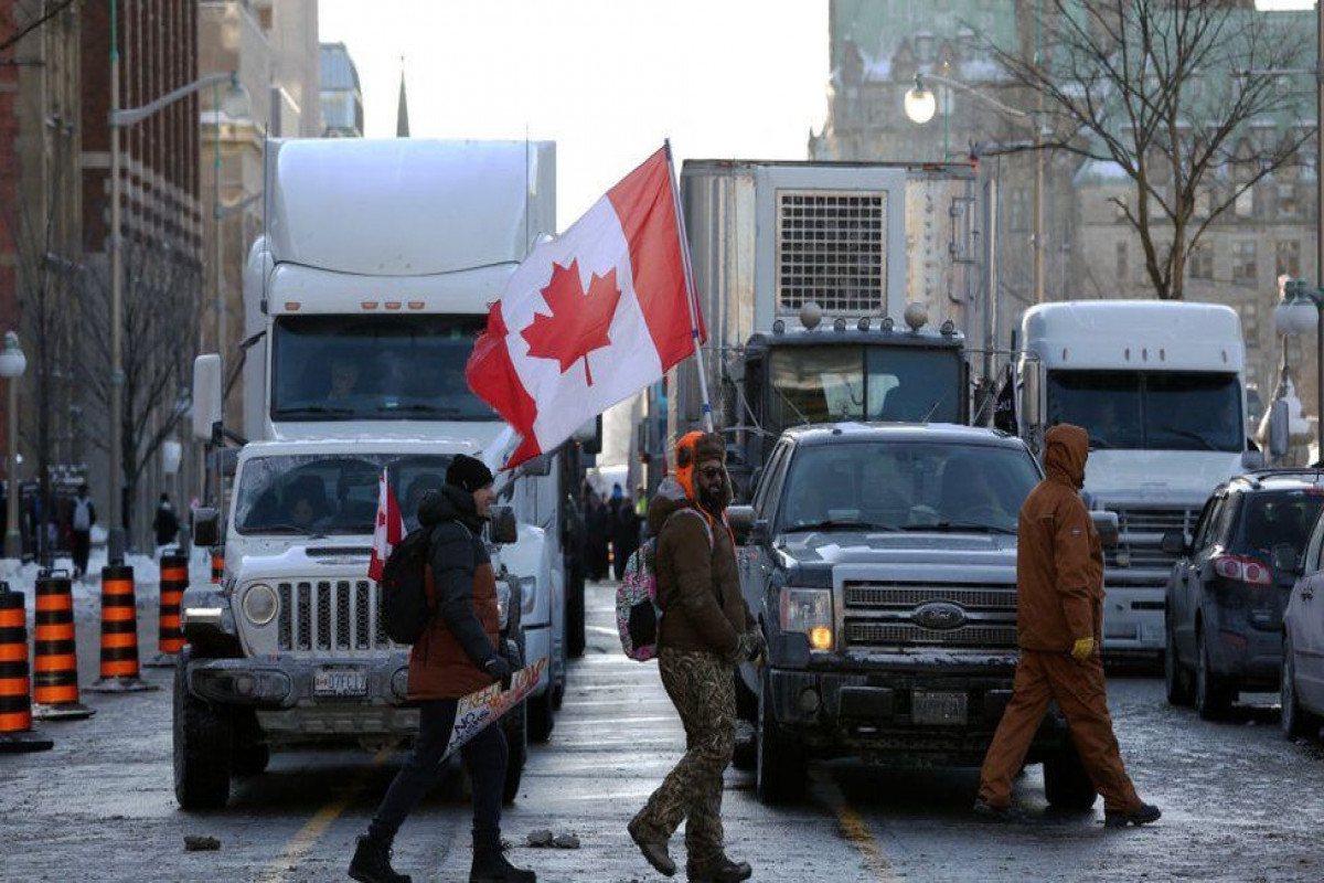 The truckers shutting down Canada