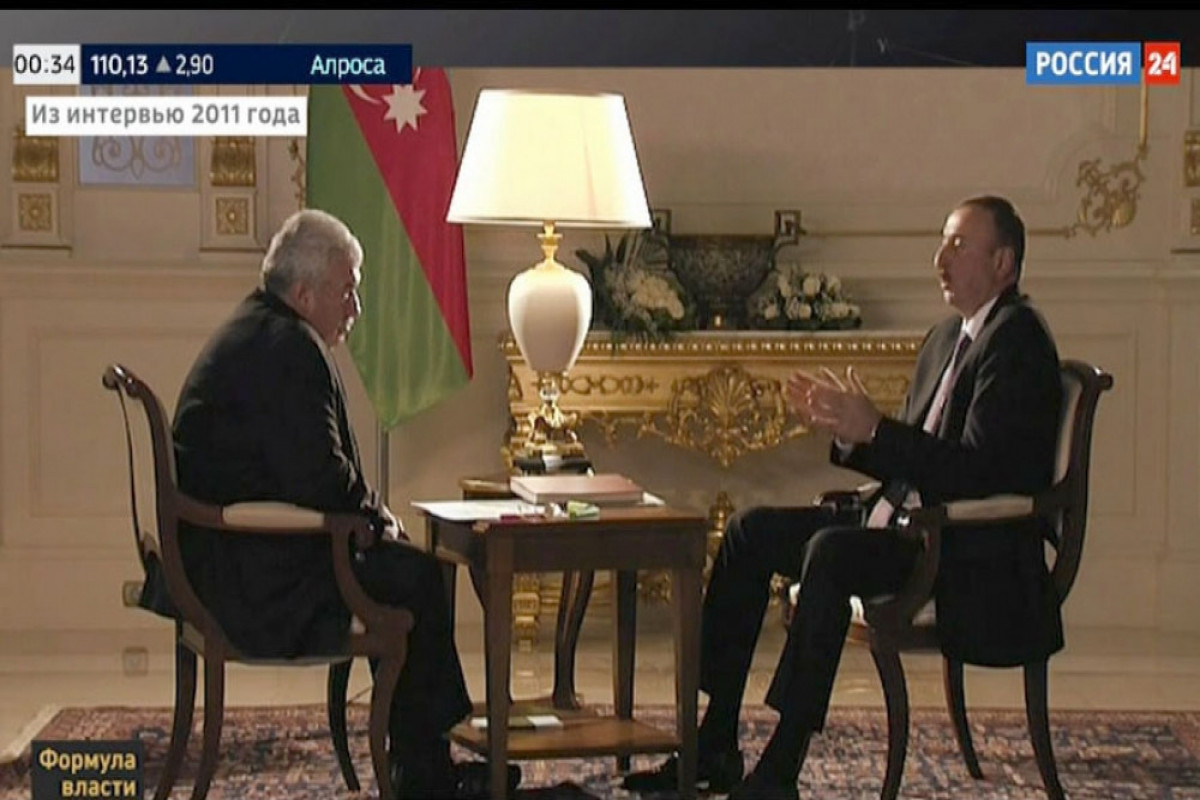 “Rossiya-24” TV channel airs “Formula of Power” program dedicated to 30th anniversary of restoration of Azerbaijan's independence-UPDATED 