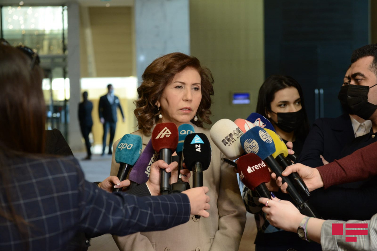 Bahar Muradova, Chairperson of the State Committee for Family, Women and Children Affairs of Republic of Azerbaijan