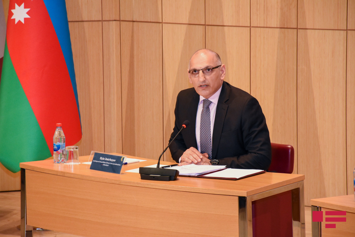 Elchin Amirbayov, Assistant to First Vice President