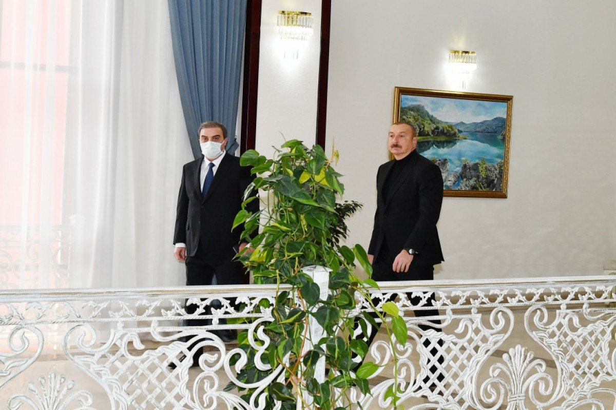 President Ilham Aliyev attended inauguration of new building of Ganja State Drama Theatre