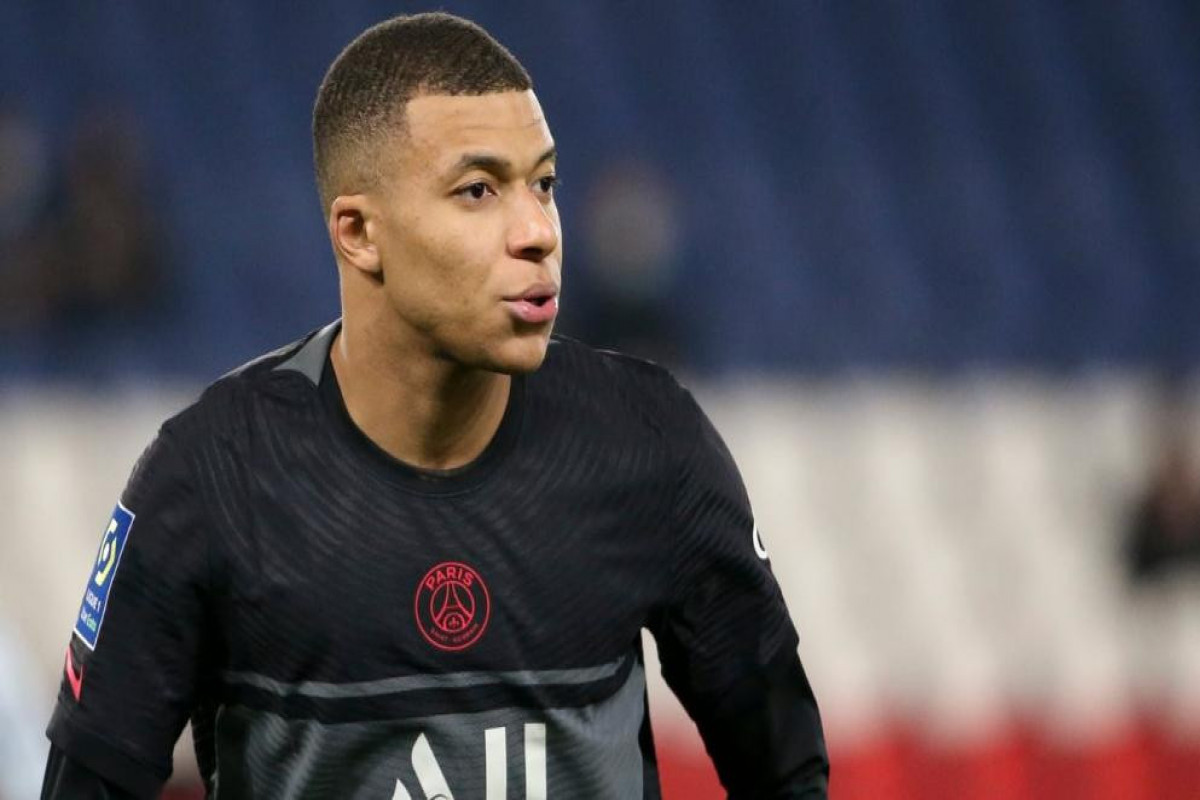 French striker Kylian Mbappe