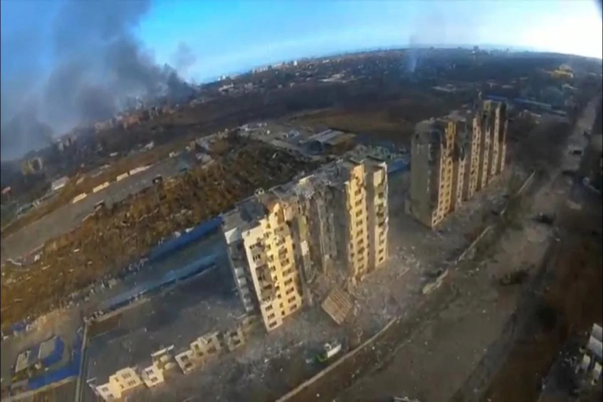 Another mass grave found in Mariupol