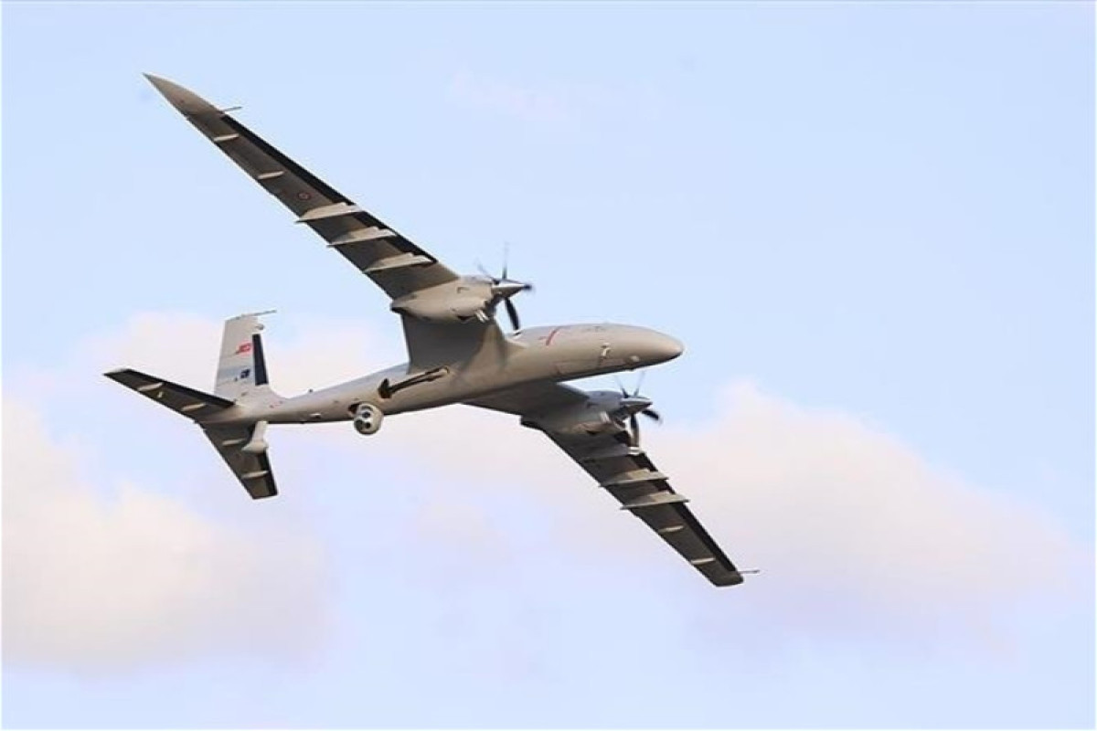 Turkey tested a laser-guided missile at "AKINCI"