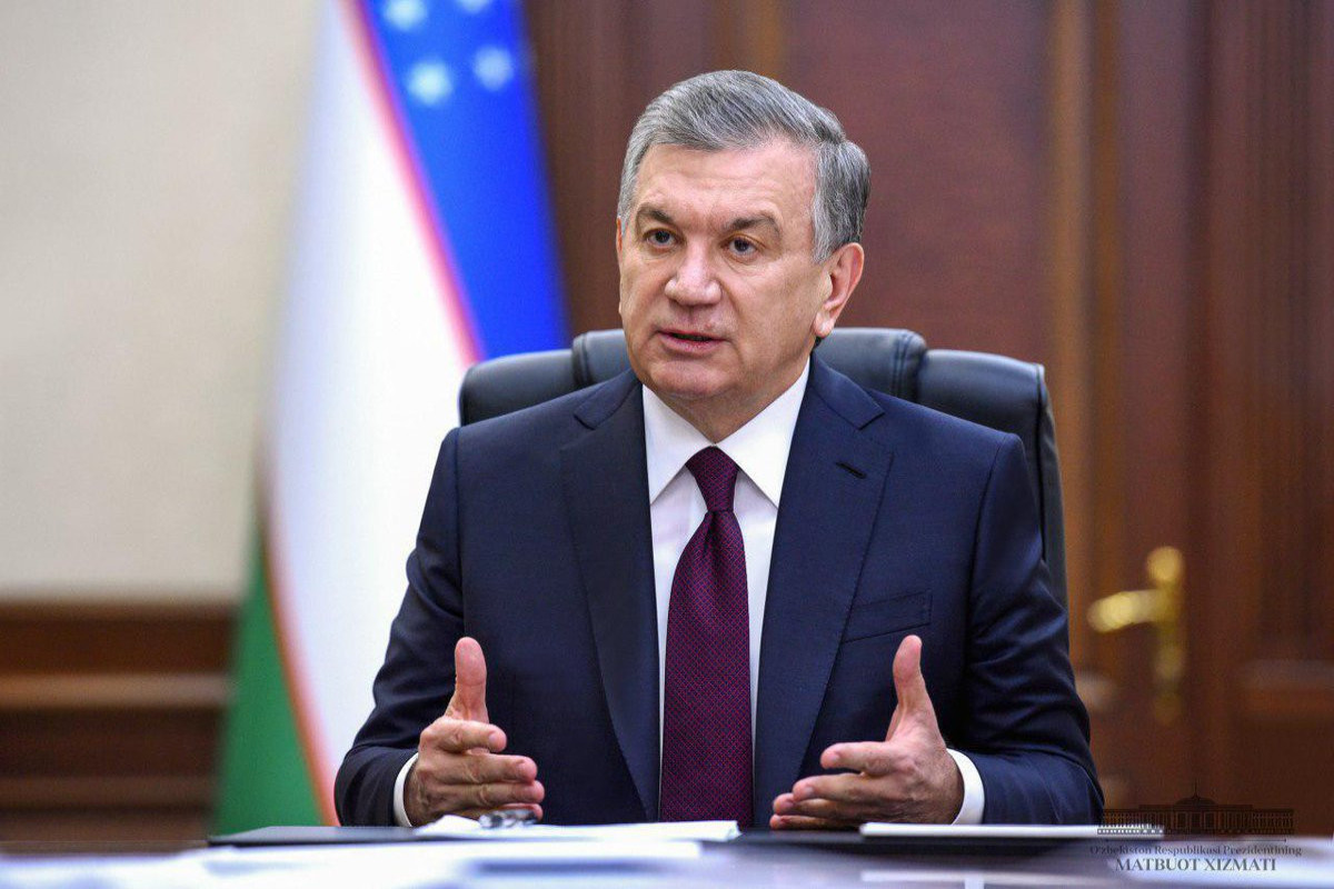 Shavkat Mirziyoyev, Uzbek President