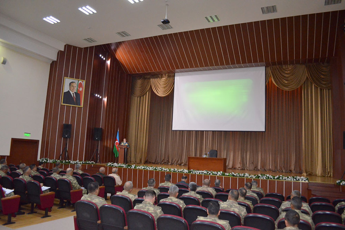 Training-methodological sessions were held with officers for ideological work and moral-psychological support