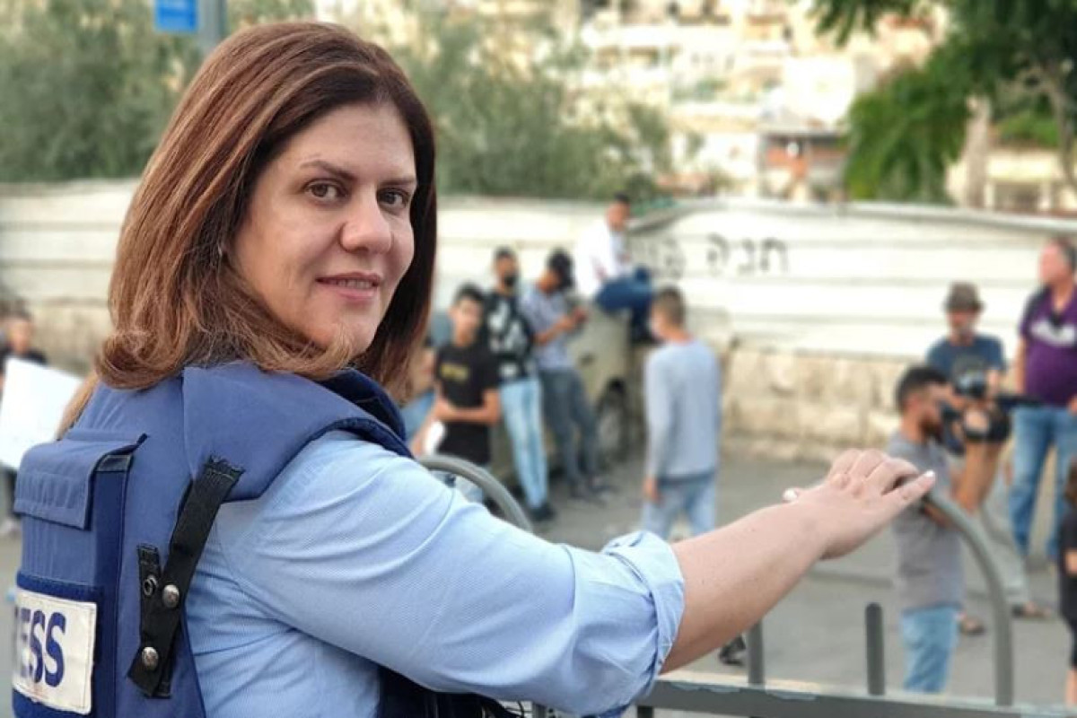 Palestinian-American journalist Shireen Abu Akleh