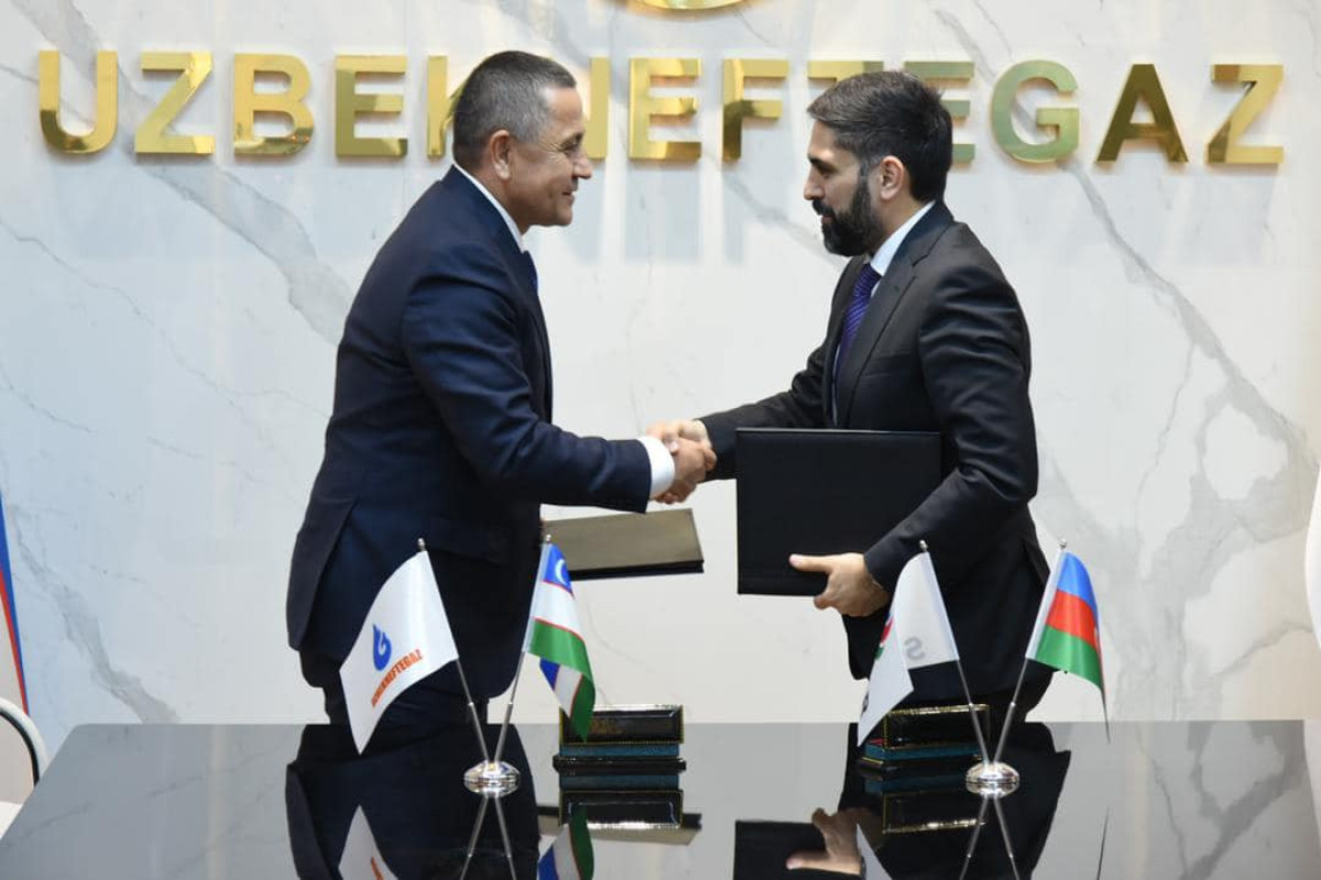 Azerbaijan, Uzbekistan ink document on oil-gas cooperation