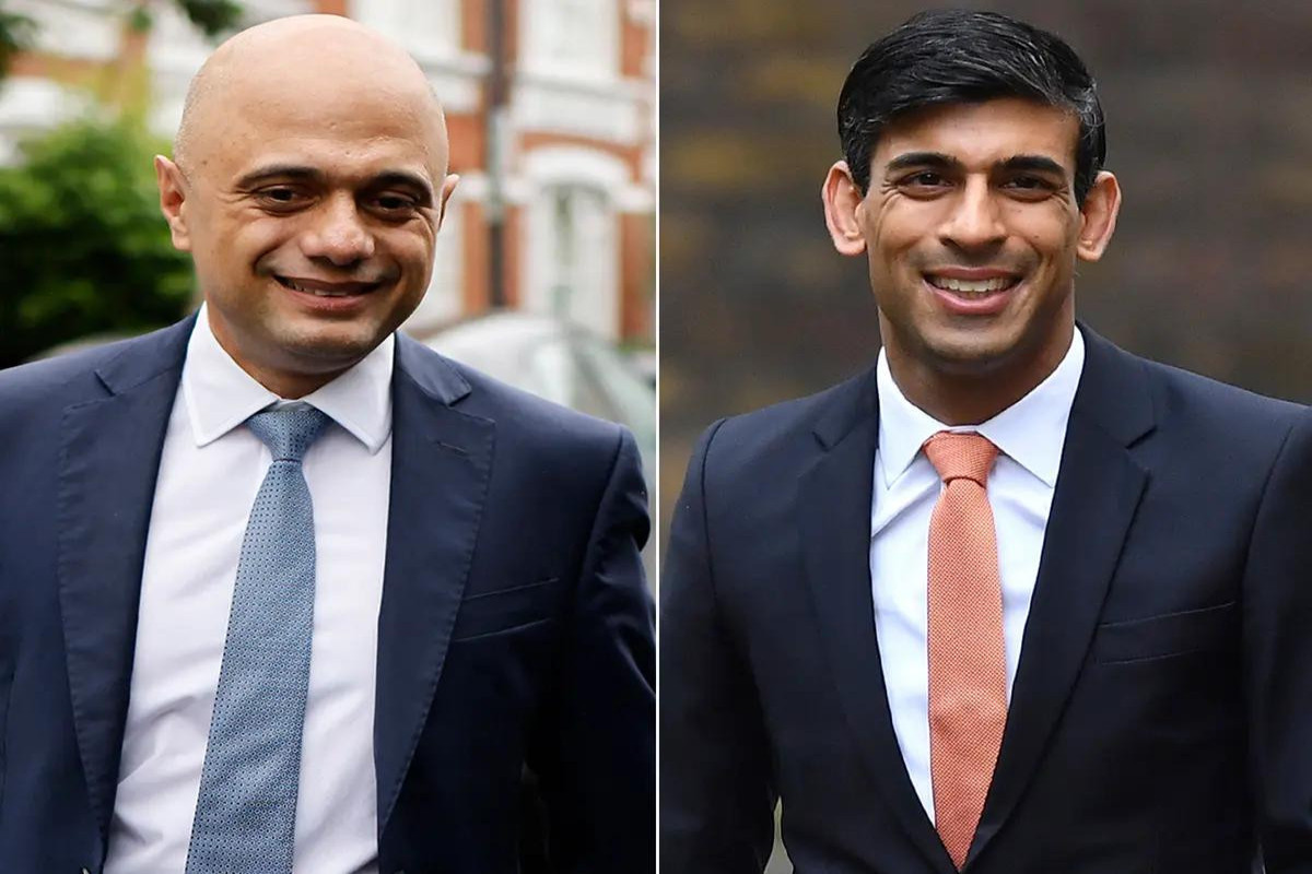 Sajid Javid and Rishi Sunak