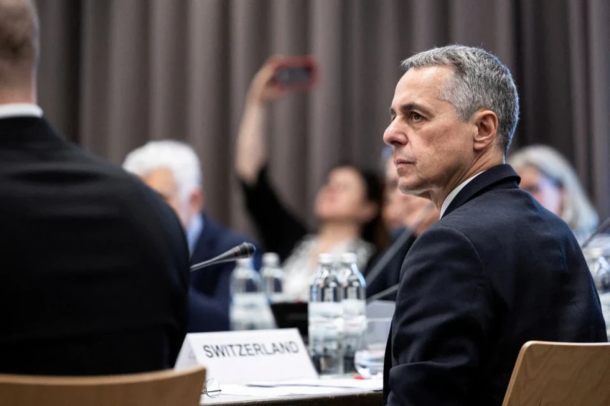 Swiss President Ignazio Cassis