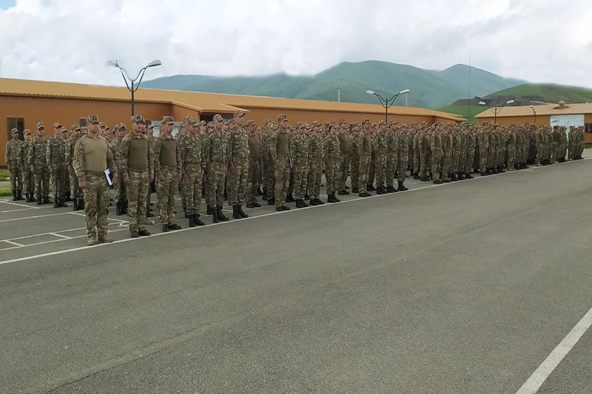 Training session for reservists is being held in Azerbaijani Army