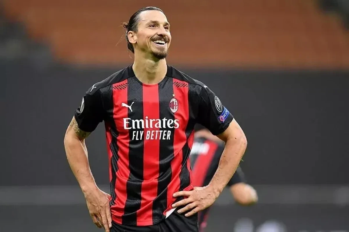 Zlatan Ibrahimovic, Swedish international; striker