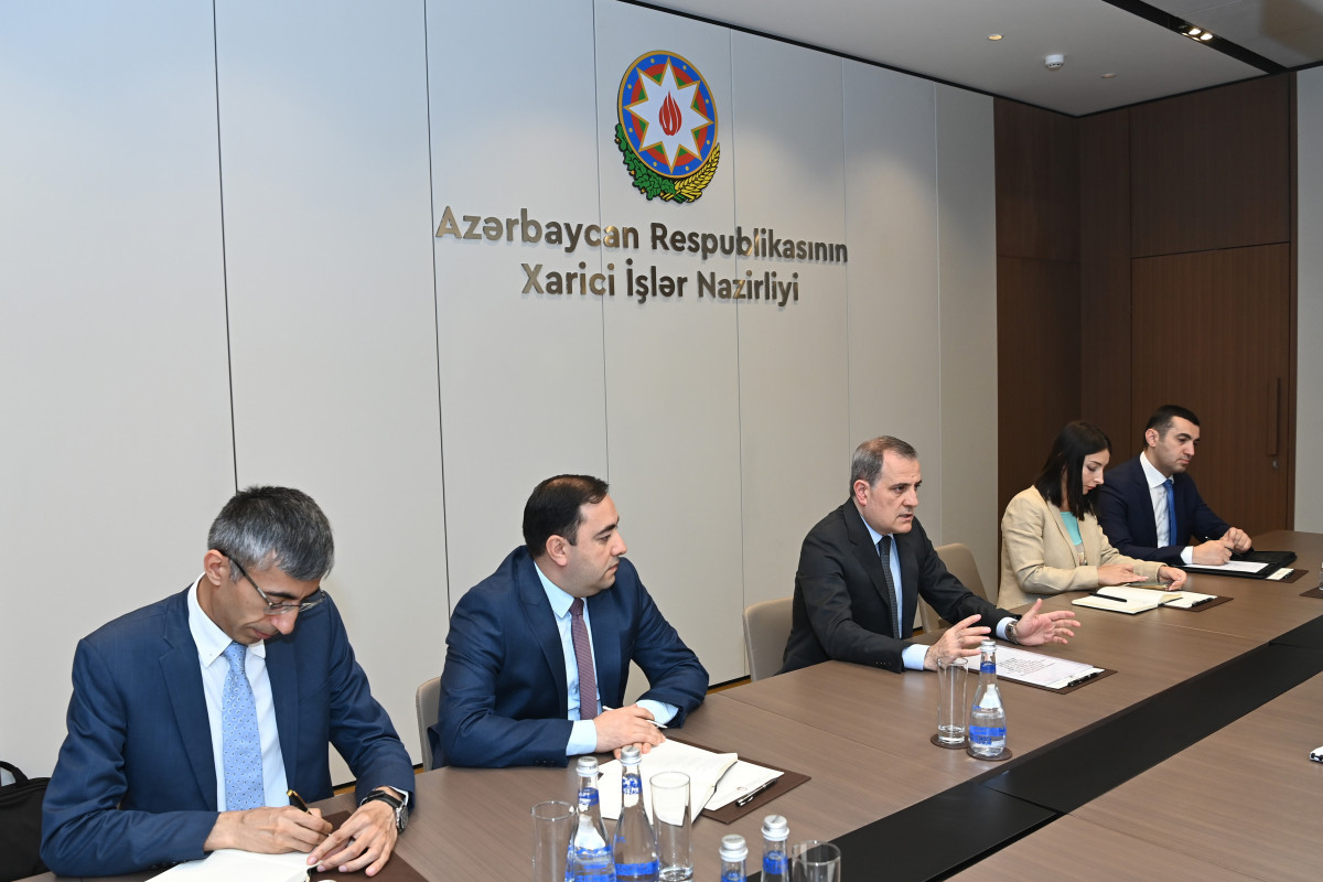 Azerbaijani FM meets with Executive director of CICA 