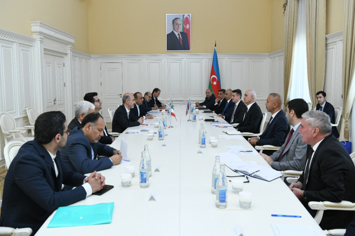Azerbaijan's Deputy PM discussed construction of HPSs on Araz with Iran's Ministry of Energy