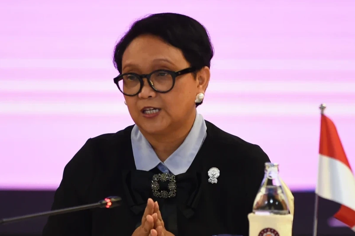 Indonesian foreign minister Retno Marsudi