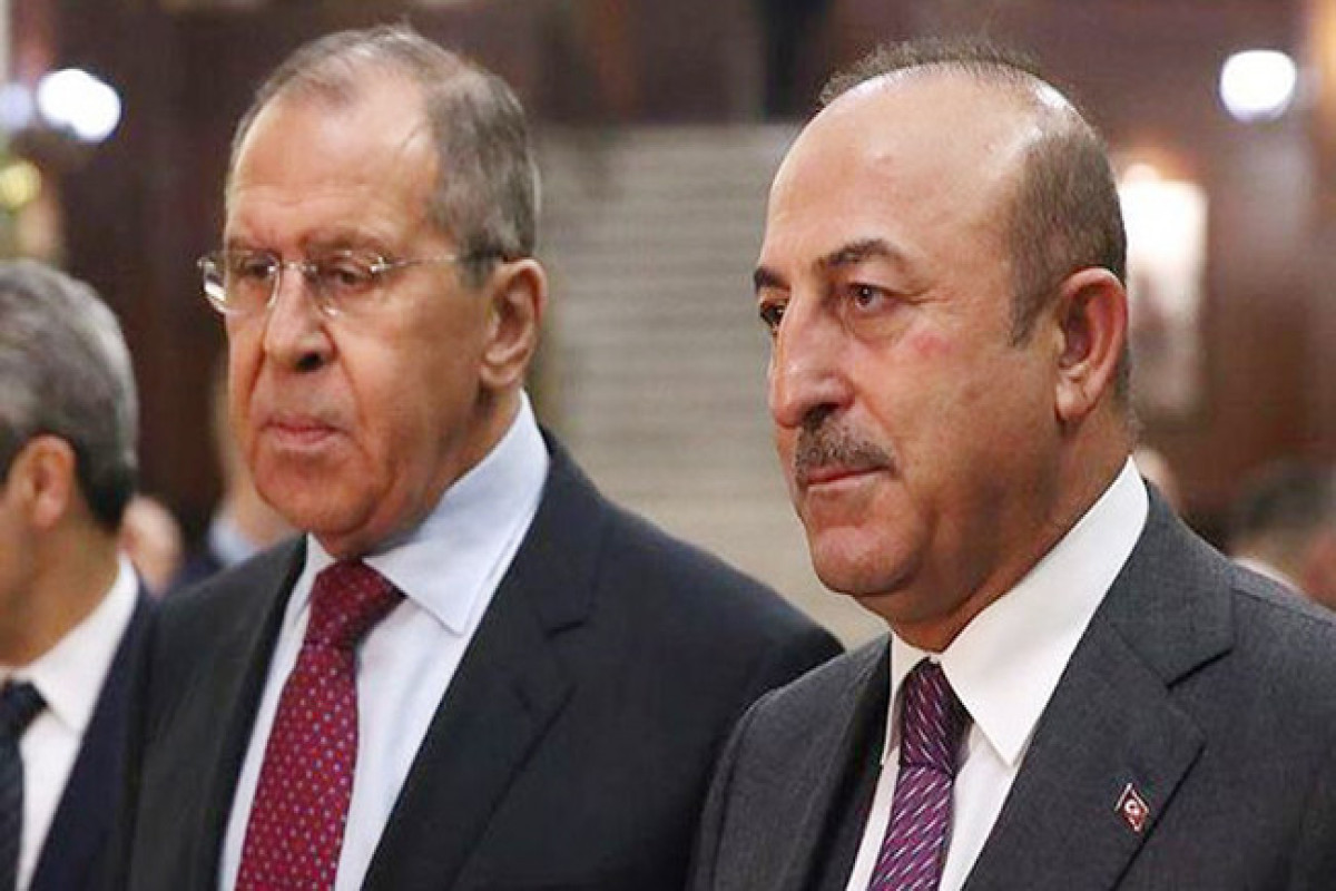 Sergey Lavrov and Mevlut Cavusoglu