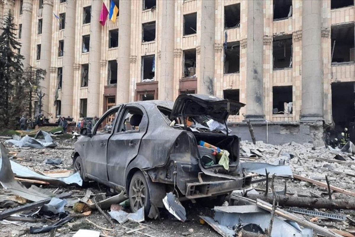Kharkiv hit by three missiles, no casualties: Ukrainian emergency service