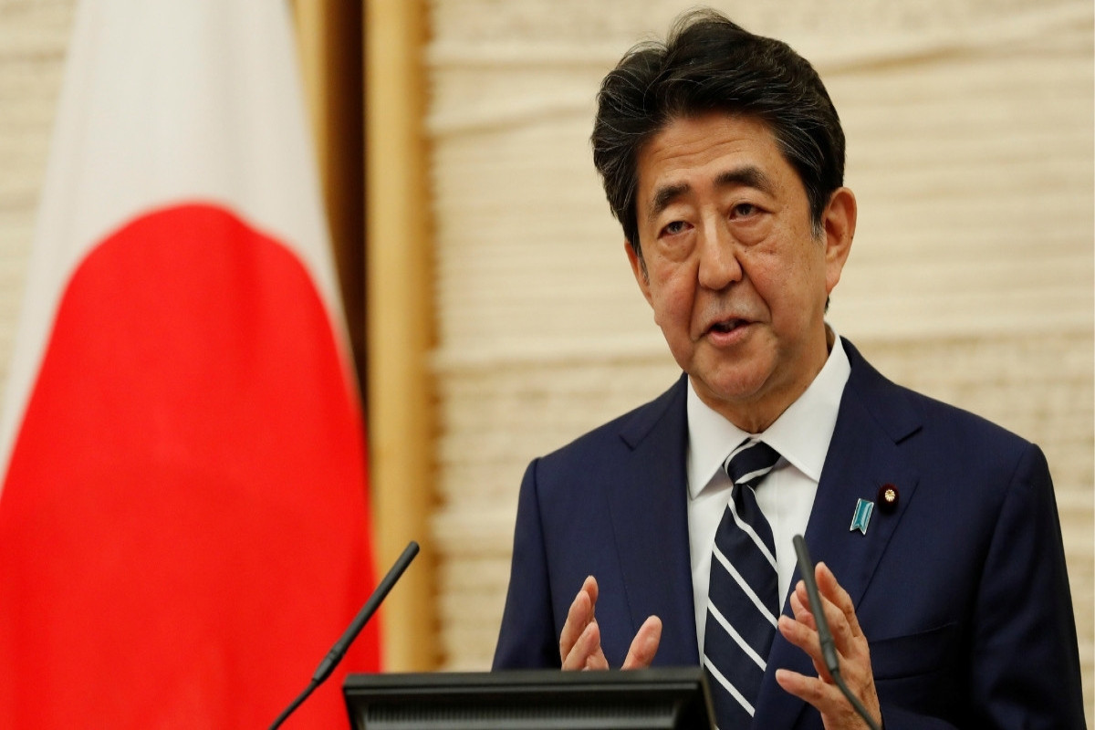 Former Japanese Prime Minister Shinzo Abe