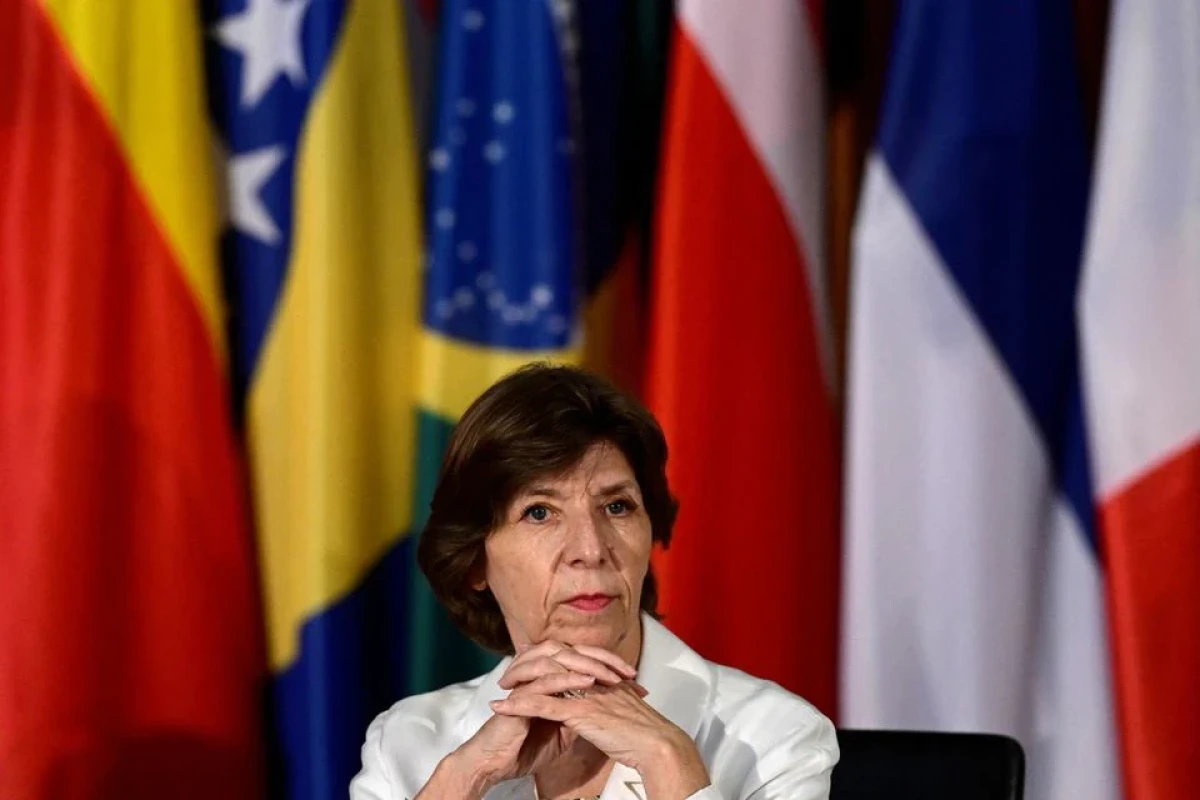 French Foreign Minister Catherine Colonna