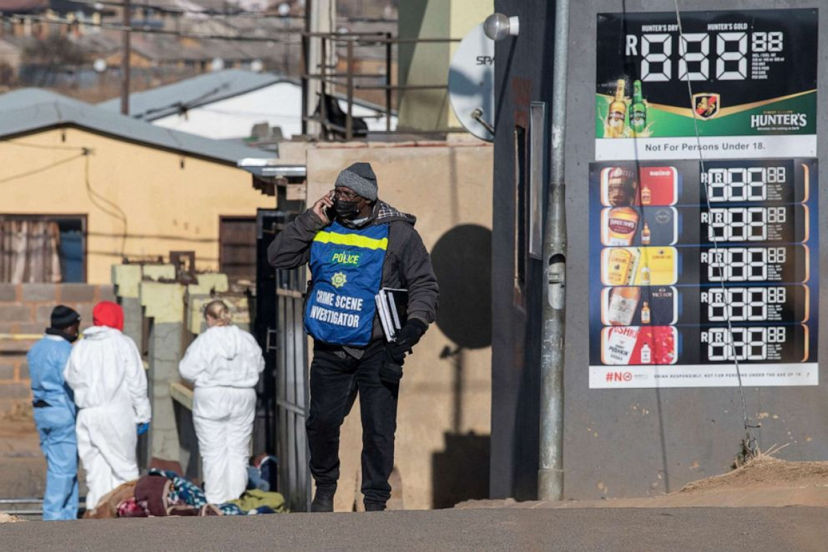 At least 21 killed in spate of shootings at South African bars, police say