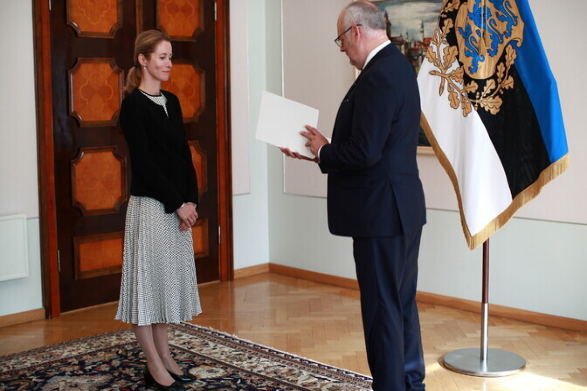 Kaja Kallas, Prime Minister of Estonia