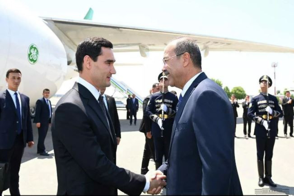 President of Turkmenistan arrives in Tashkent