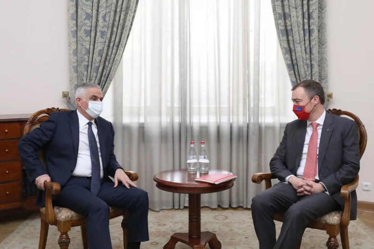 Deputy Prime Minister of Armenia Mher Grigoryan has met with EU Special Representative for the South Caucasus and the crisis in Georgia Toivo Klaar