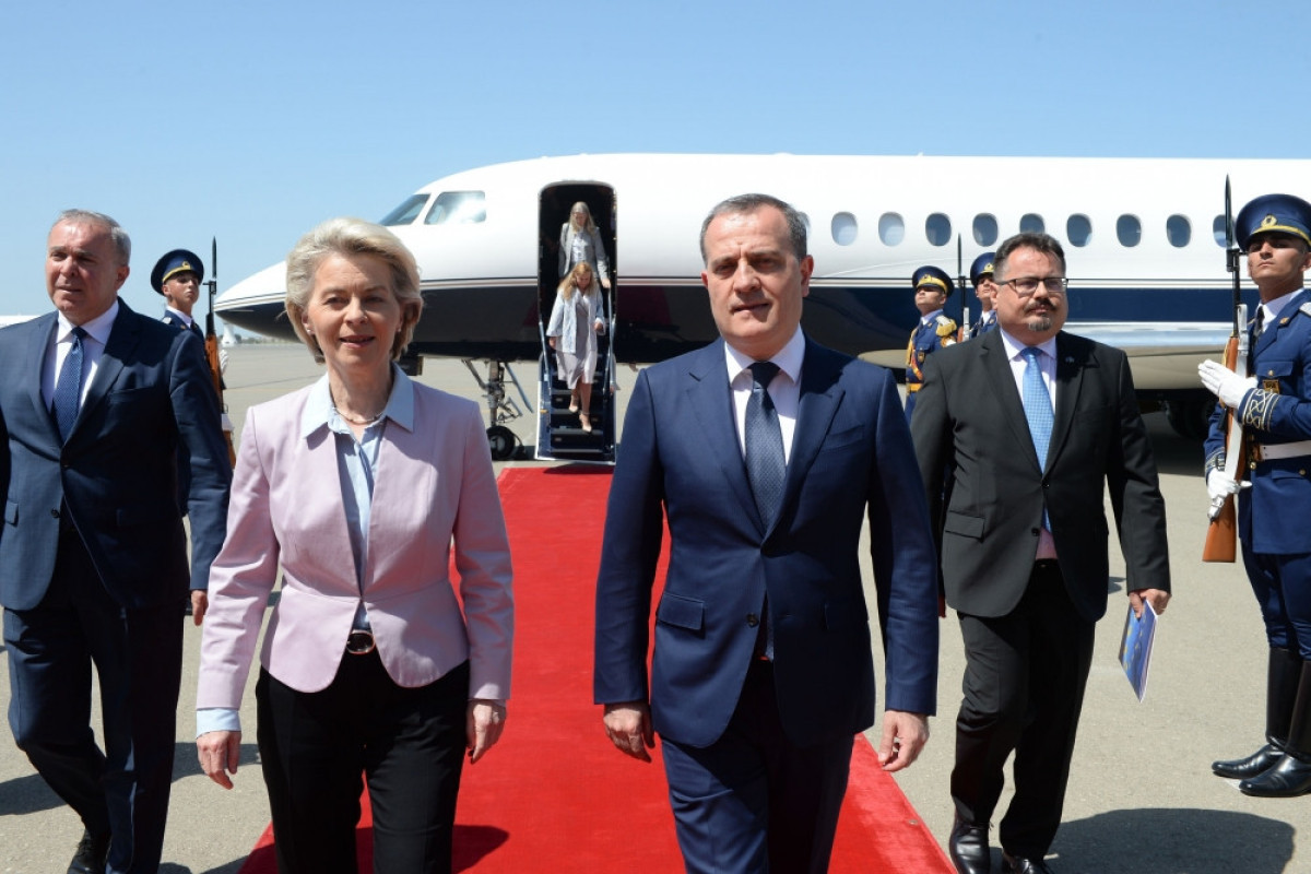 President of European Commission arrives in Azerbaijan