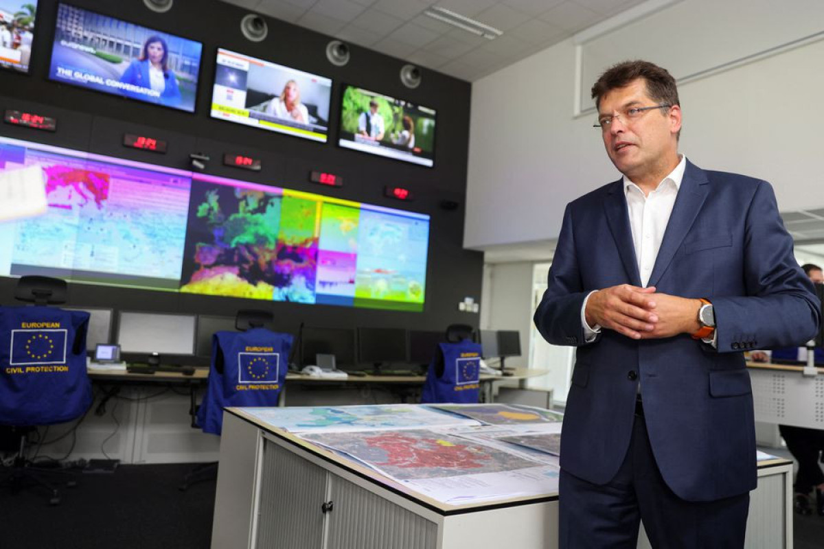 EU Commissioner for Crisis Management Janez Lenarcic
