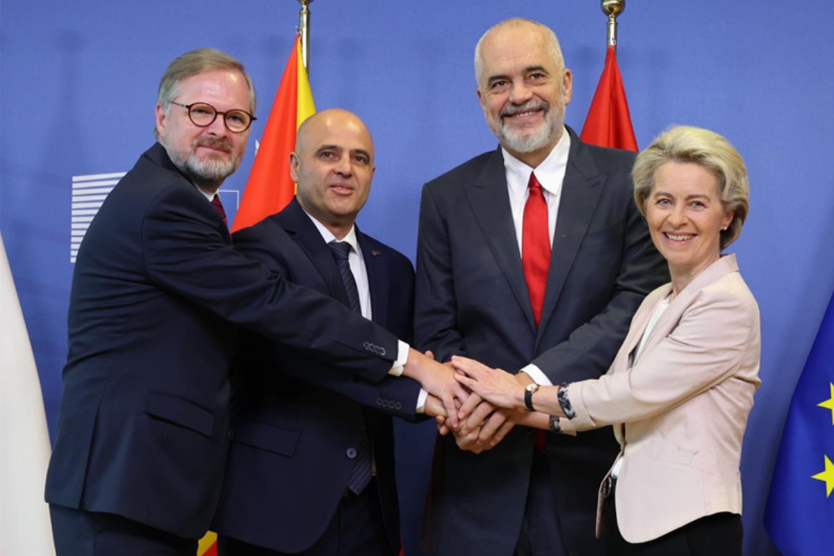 EU opens membership talks with Albania, North Macedonia