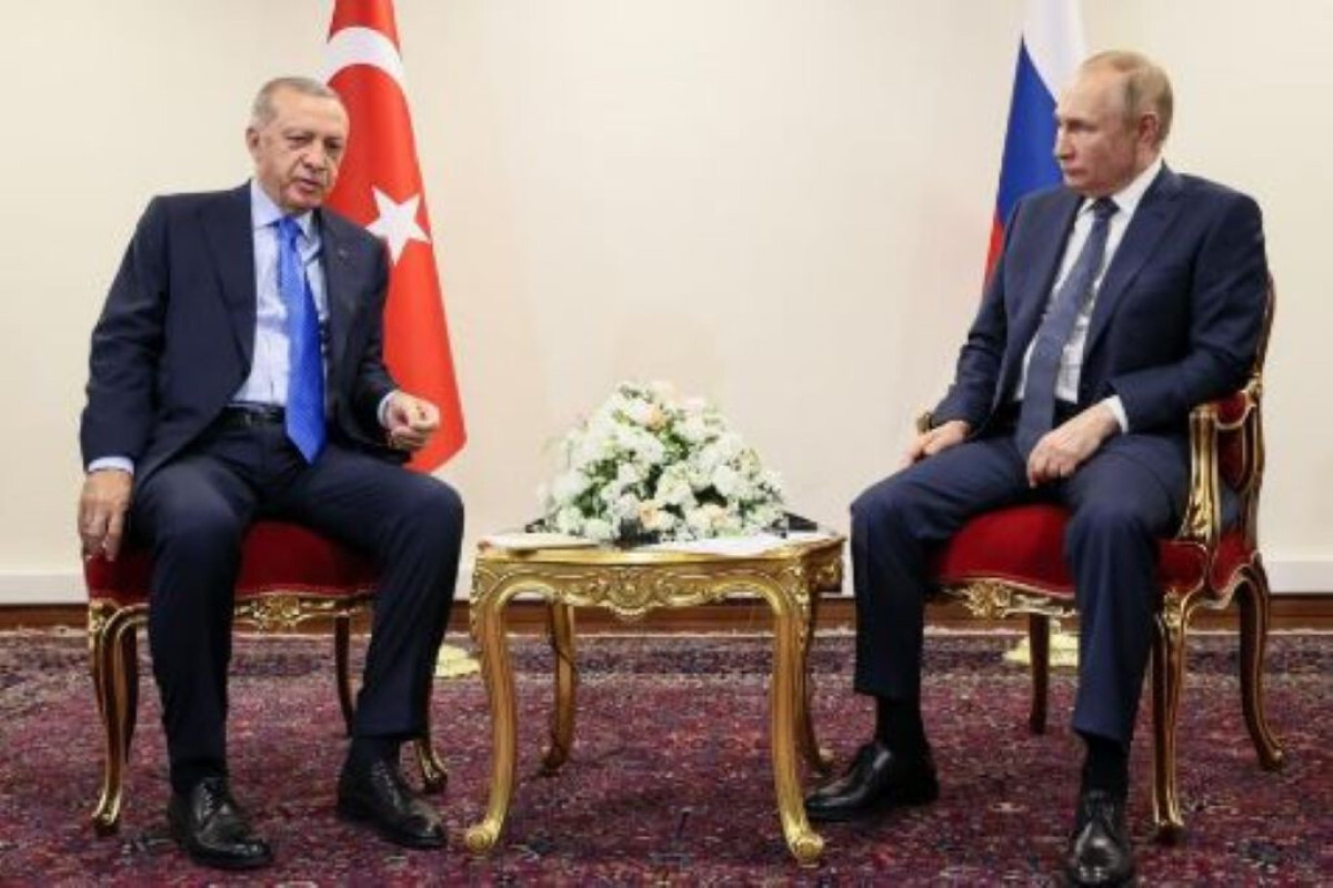 Recep Tayyip Erdogan, Turkish President and Vladimir Putin, Russian President