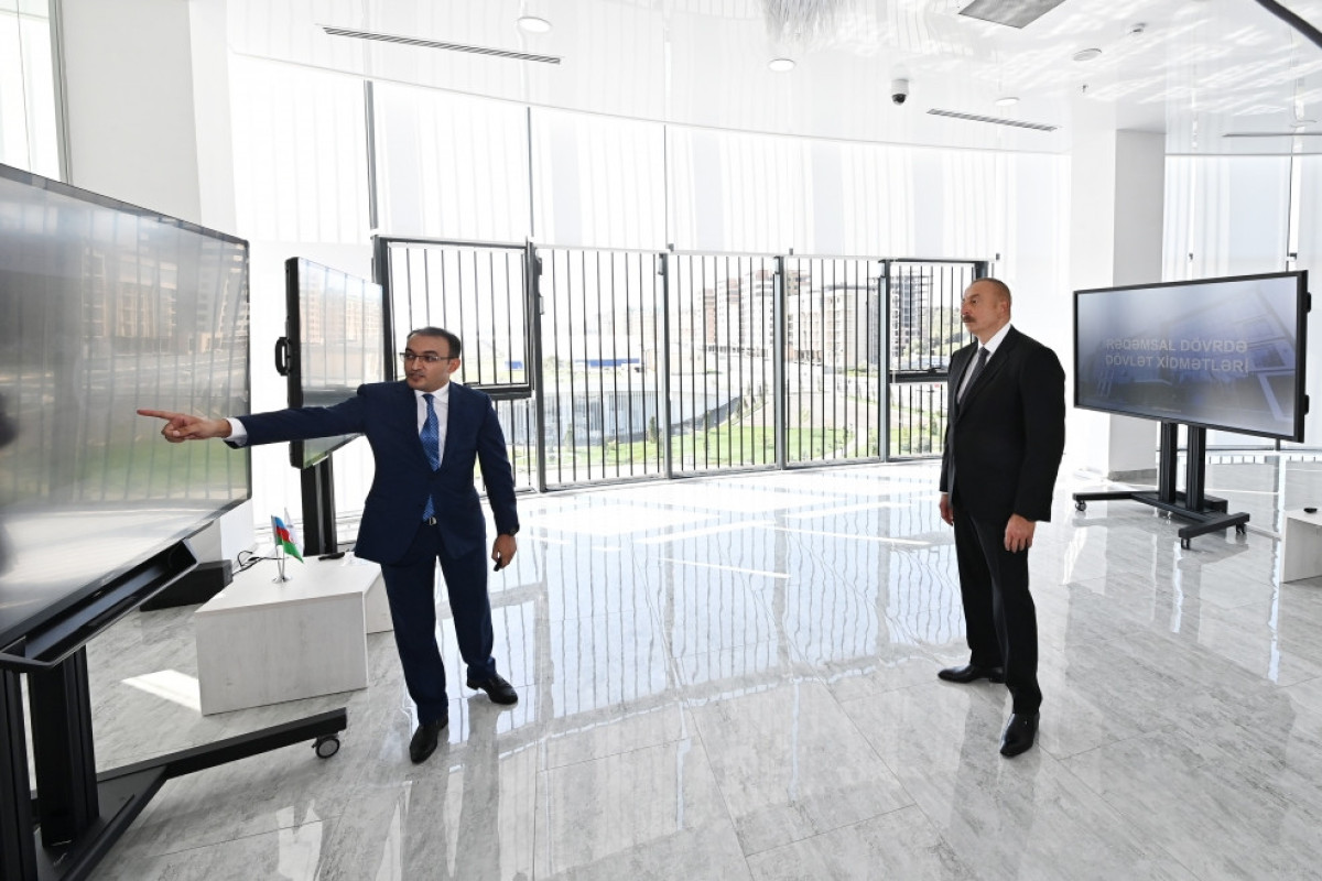 President Ilham Aliyev attended inauguration of Sumgayit regional “ASAN xidmət” Center No.2-UPDATED 