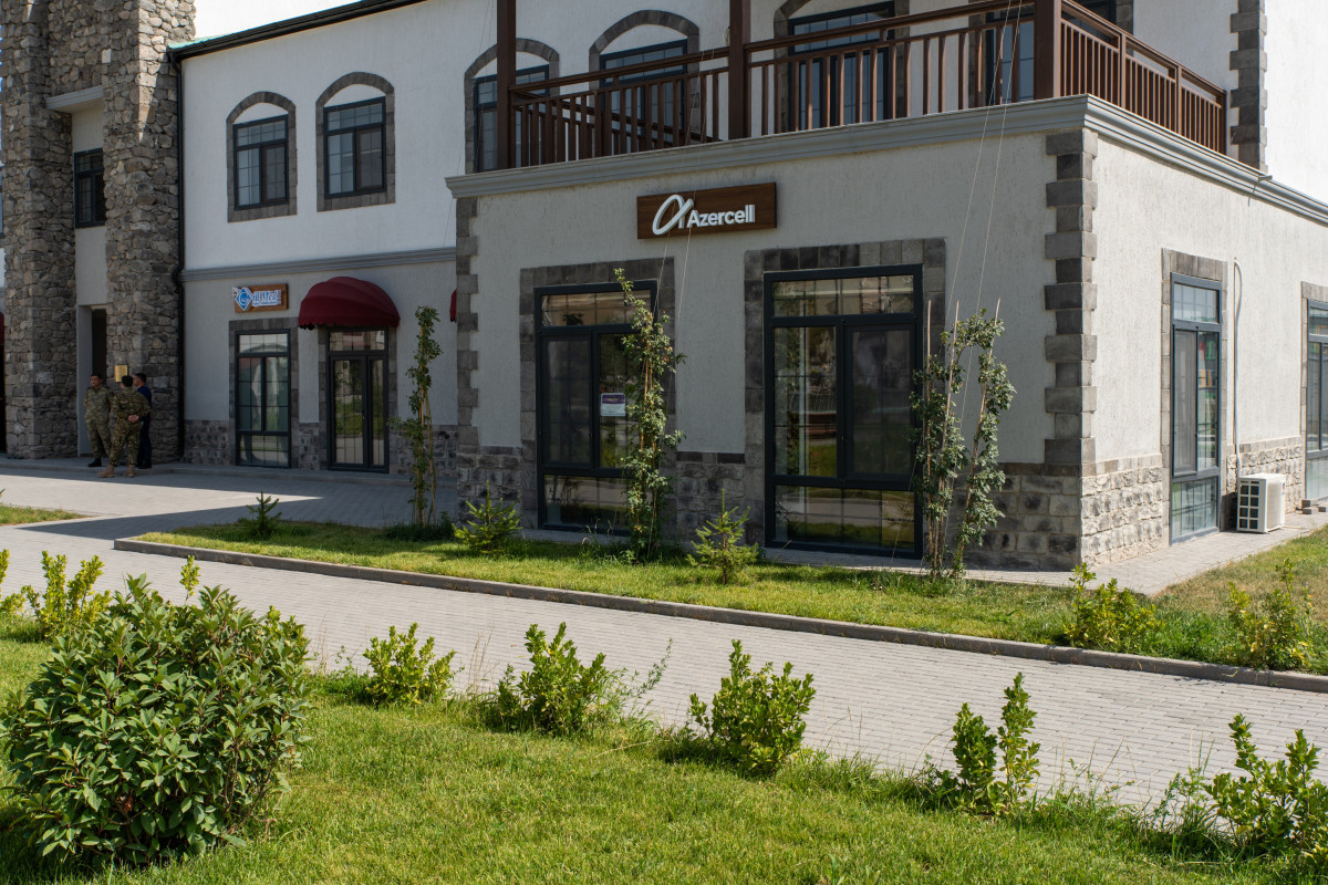 Azercell opens its first official sales and service point in Aghali Village -PHOTO 