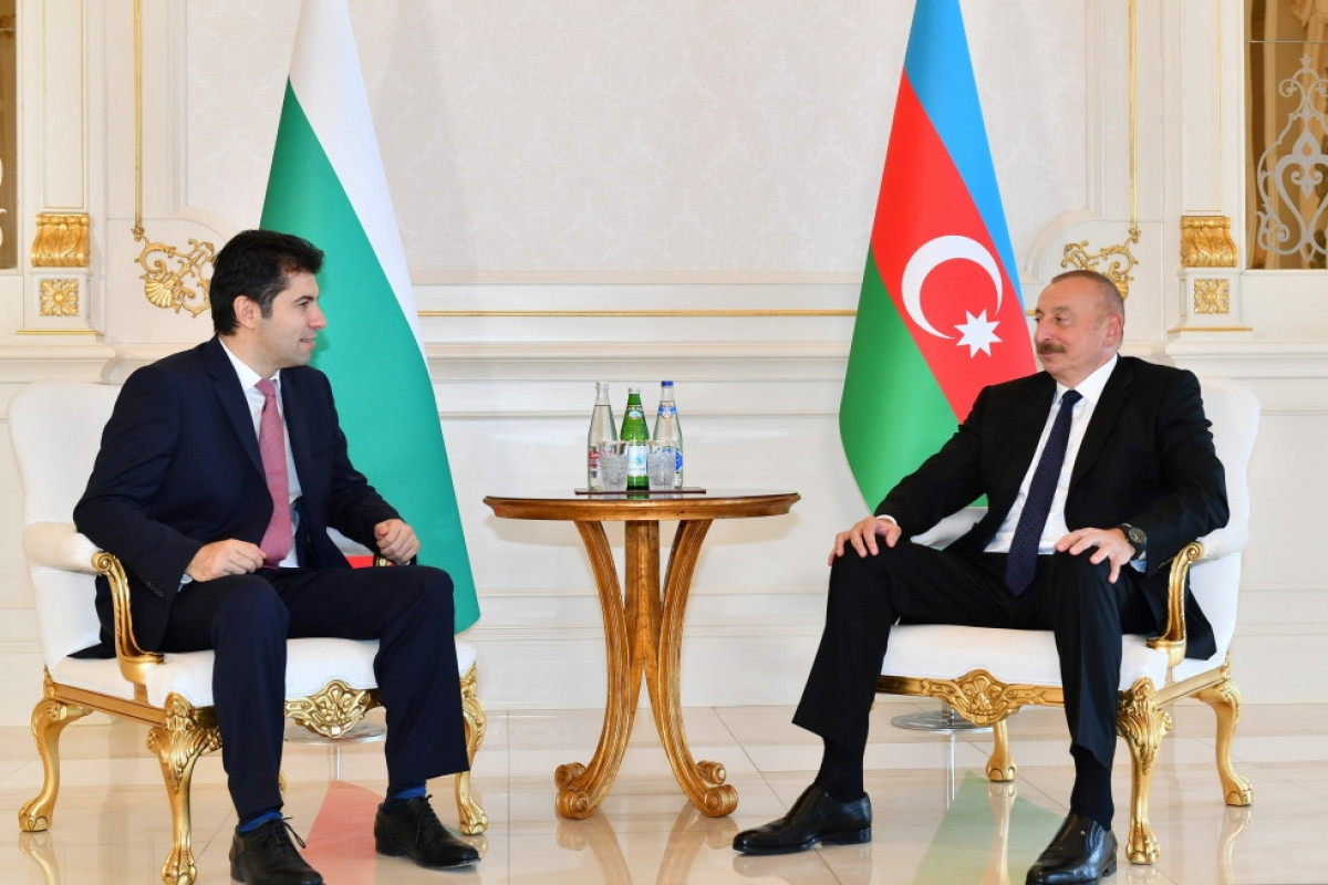 President of Azerbaijan, Prime Minister of Bulgaria are holding one-on-one meeting
