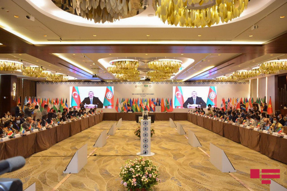 Azerbaijani President addressed participants of Youth Summit of Non-Aligned Movement