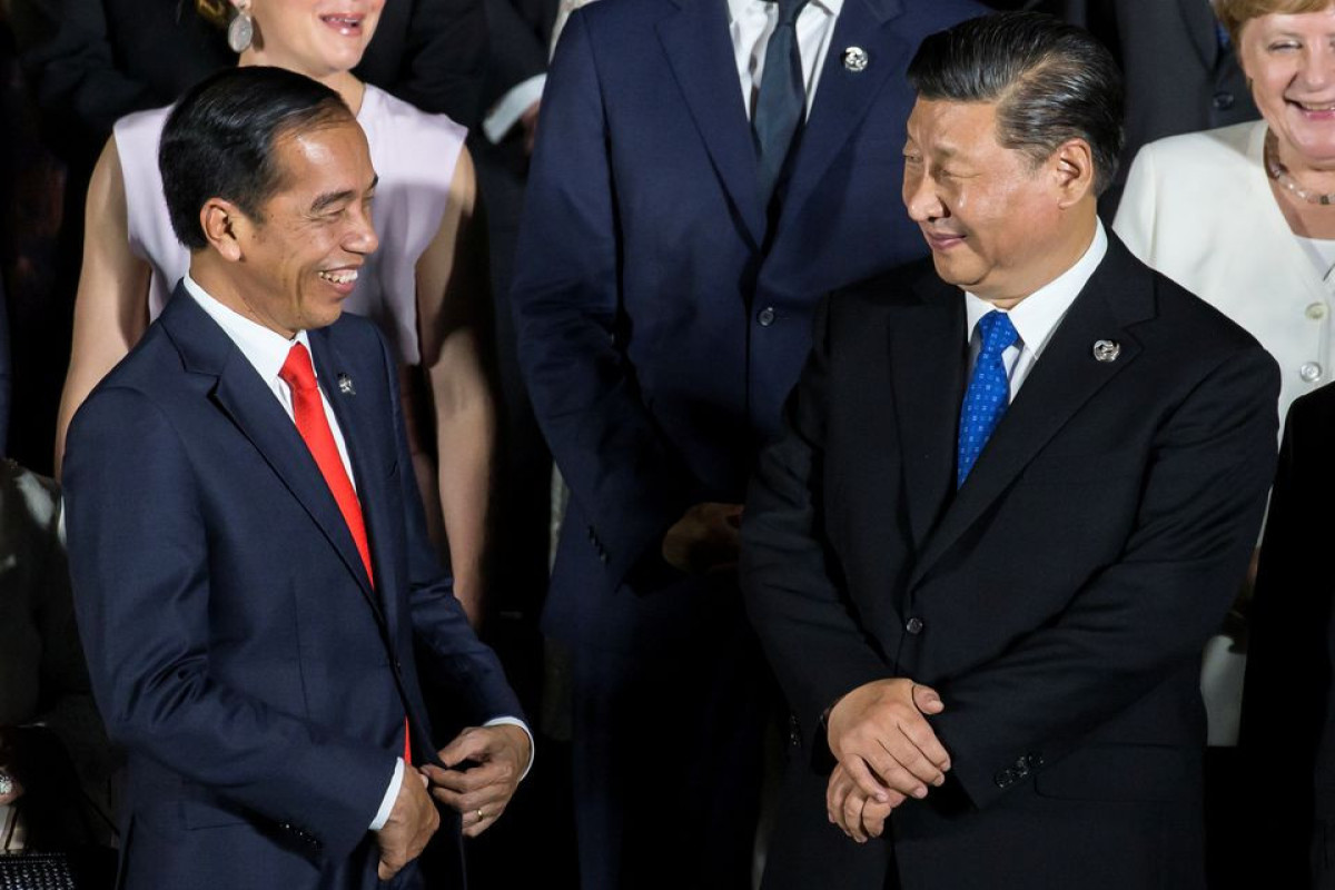 Joko Widodo, Indonesia's President and Xi Jinping,  China's President