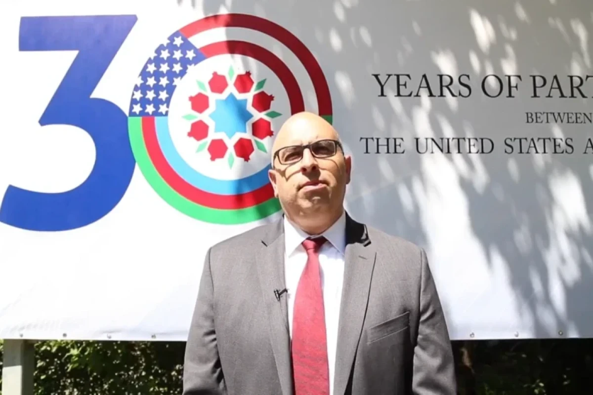Hugo Guevara, charge d'affaires at the US Embassy in Azerbaijan